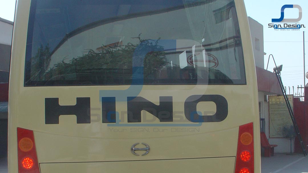 Hinopak Motors Bus Branding