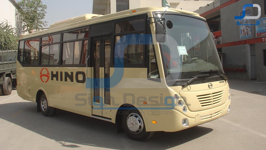 Hinopak Motors Bus Branding