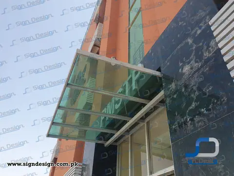 3D Signage Pakistan Maritime Science & Technology Park - Bahria University, Karachi.