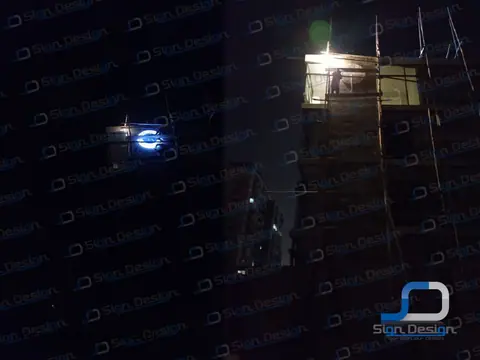 Bayview Clifton 3D Frontlit Logo