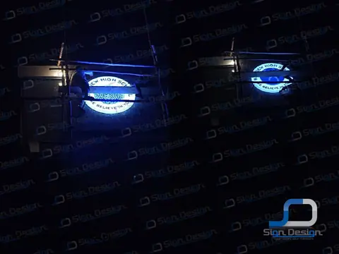 Bayview Clifton 3D Frontlit Logo