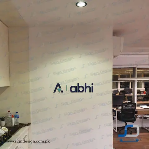 Abhi 3D Front lite Signage and Indoor Signs – project image 7