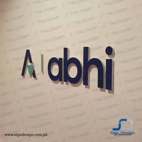 Abhi 3D Front lite Signage and Indoor Signs – project image 5