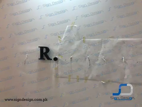 Dr Ali Rashid MS 3D Backlit Signage