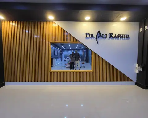 Dr Ali Rashid MS 3D Backlit Signage