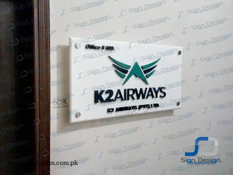 K2 Airways Sign – project image 2