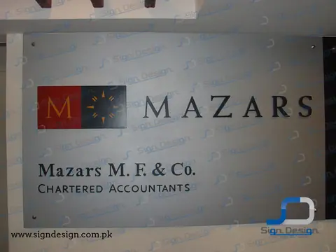 Mazars Sign – project image 4