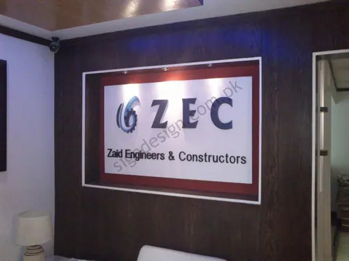Reception Signs for Companies