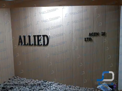 Indoor 3D Lettering Sign