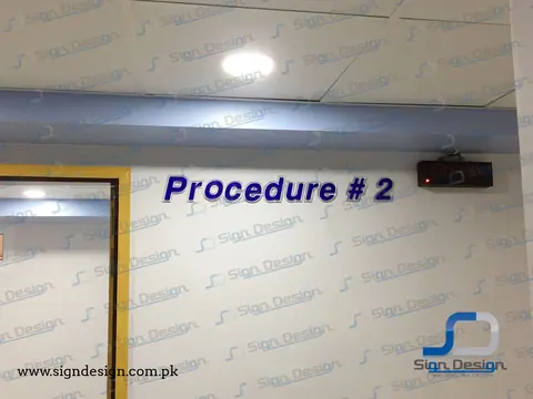 Dar Ul Sehat Hospital Signage – project image 11
