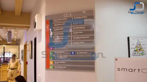 Ziauddin Hospital Signage – project image 11