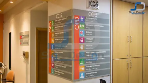 Ziauddin Hospital Signage – project image 6