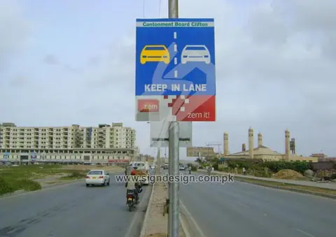 Karachi City Traffic Signs – project image 6