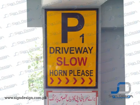 Parsa Tower Parking Signs – project image 1