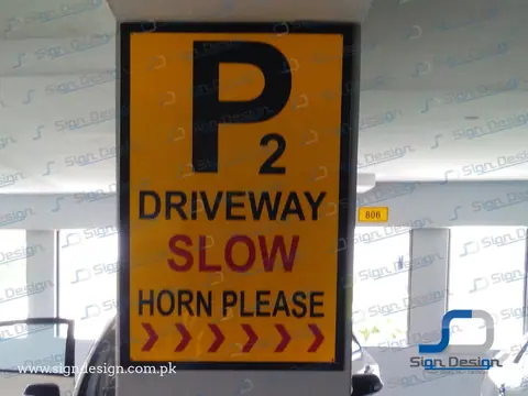 Parsa Tower Parking Signs – project image 3