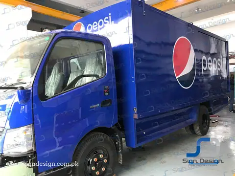 Pepsi Truck Branding – project image 3