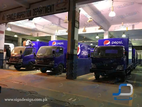 Pepsi Truck Branding – project image 7