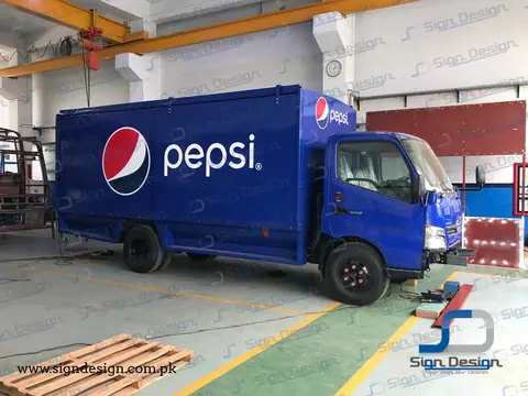 Pepsi Truck Branding – project image 5