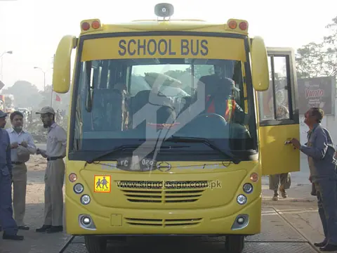 School Bus 2 vinyl Lettering – project image 2