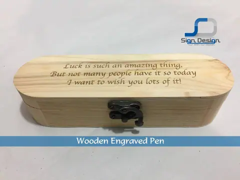 Wooden Pen Engraved – project image 9