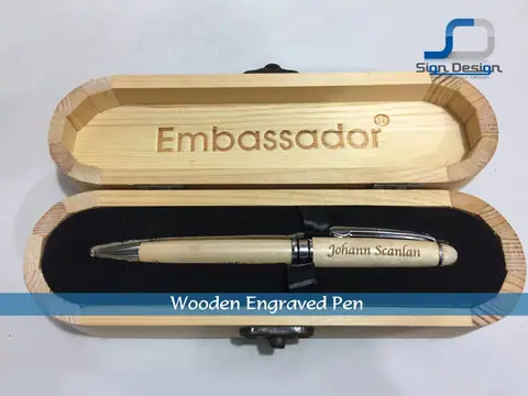 Wooden Pen Engraved – project image 8