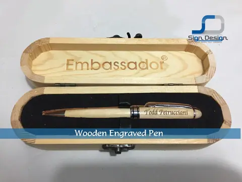 Wooden Pen Engraved – project image 7