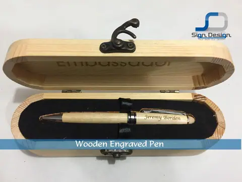 Wooden Pen Engraved – project image 6