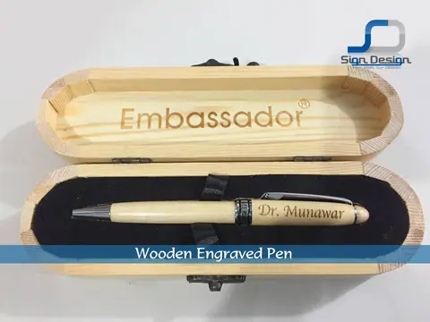 Wooden Pen Engraved – project image 5