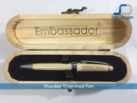 Wooden Pen Engraved – project image 4