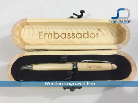 Wooden Pen Engraved – project image 3