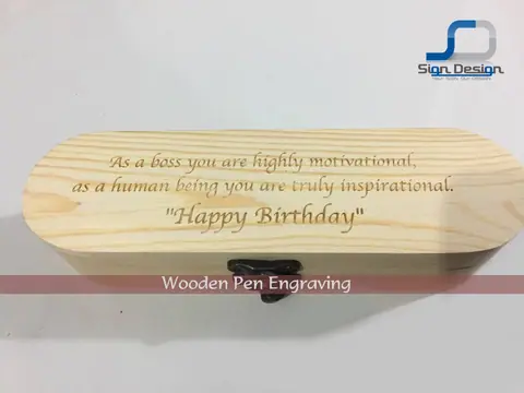 Wooden Pen Engraved – project image 18