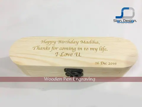 Wooden Pen Engraved – project image 15