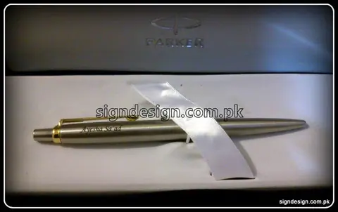 Parker Pen Engraving – project image 1