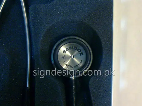 Stethoscope Engraving on 3M Littmann and MDF – project image 13