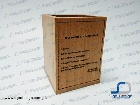 Standard Chartered Pen Jars – project image 2